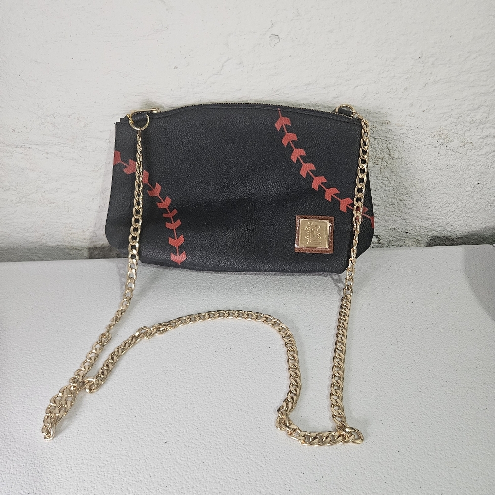 St. Louis Cardinals Purse Tote Bag Blue Navy Faux Leather SGA 2022